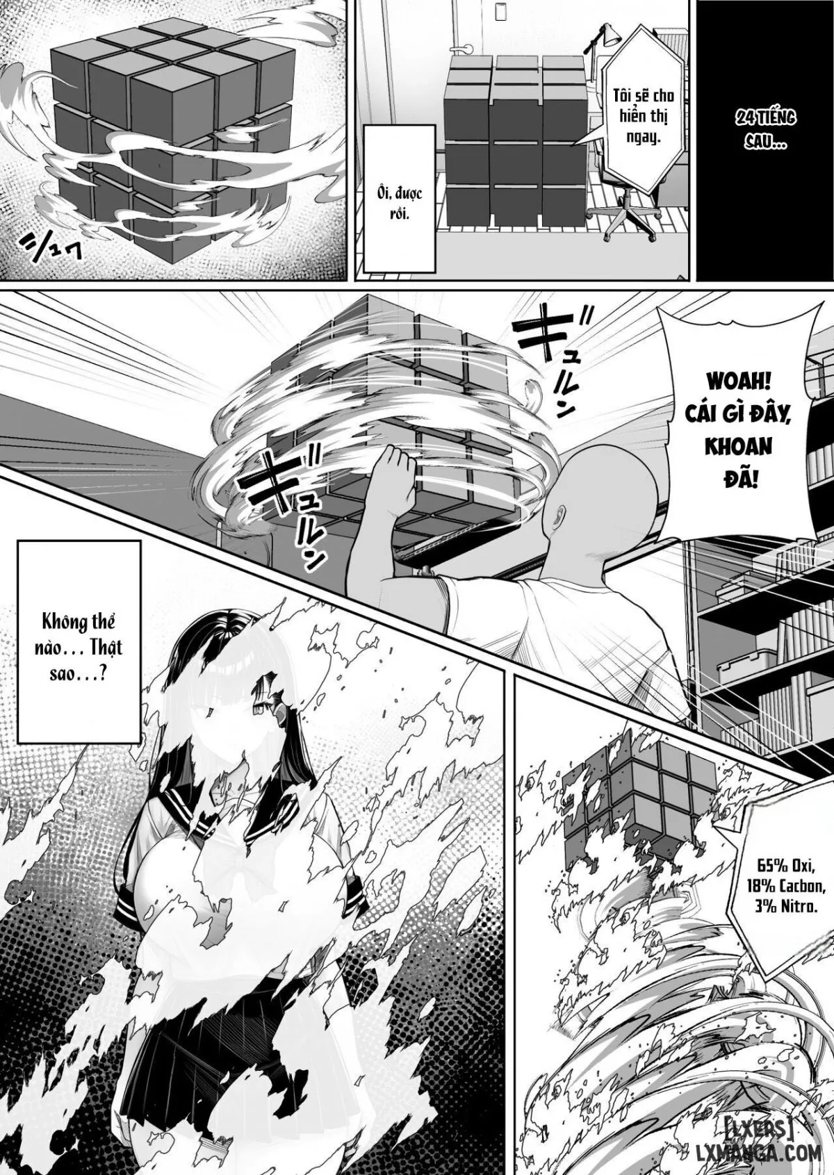 HentaiVN.net - Ảnh 8 - Ningen Copy Ki Kubrick - Chap 1