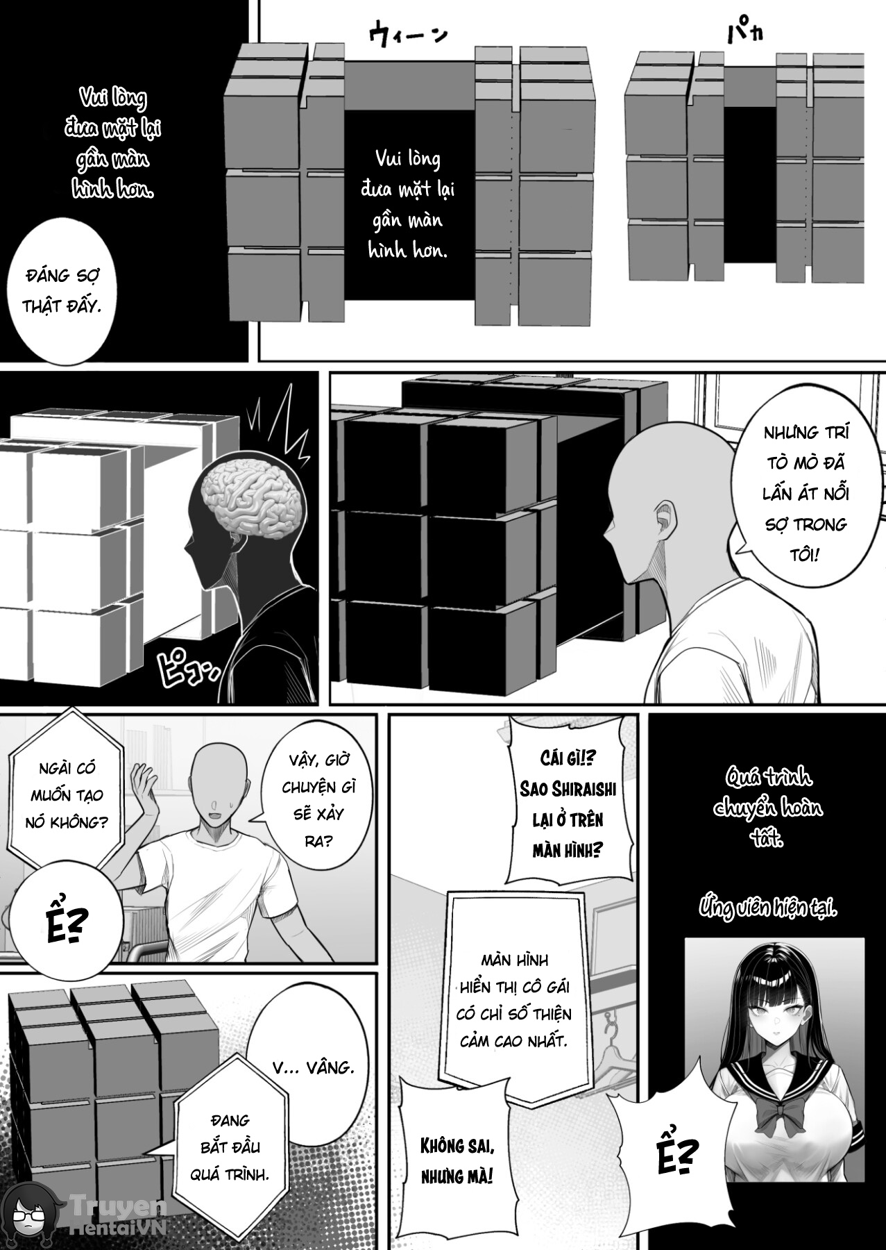 HentaiVN.net - Ảnh 8 - Ningen Copy Ki Kubrick - Chap 2
