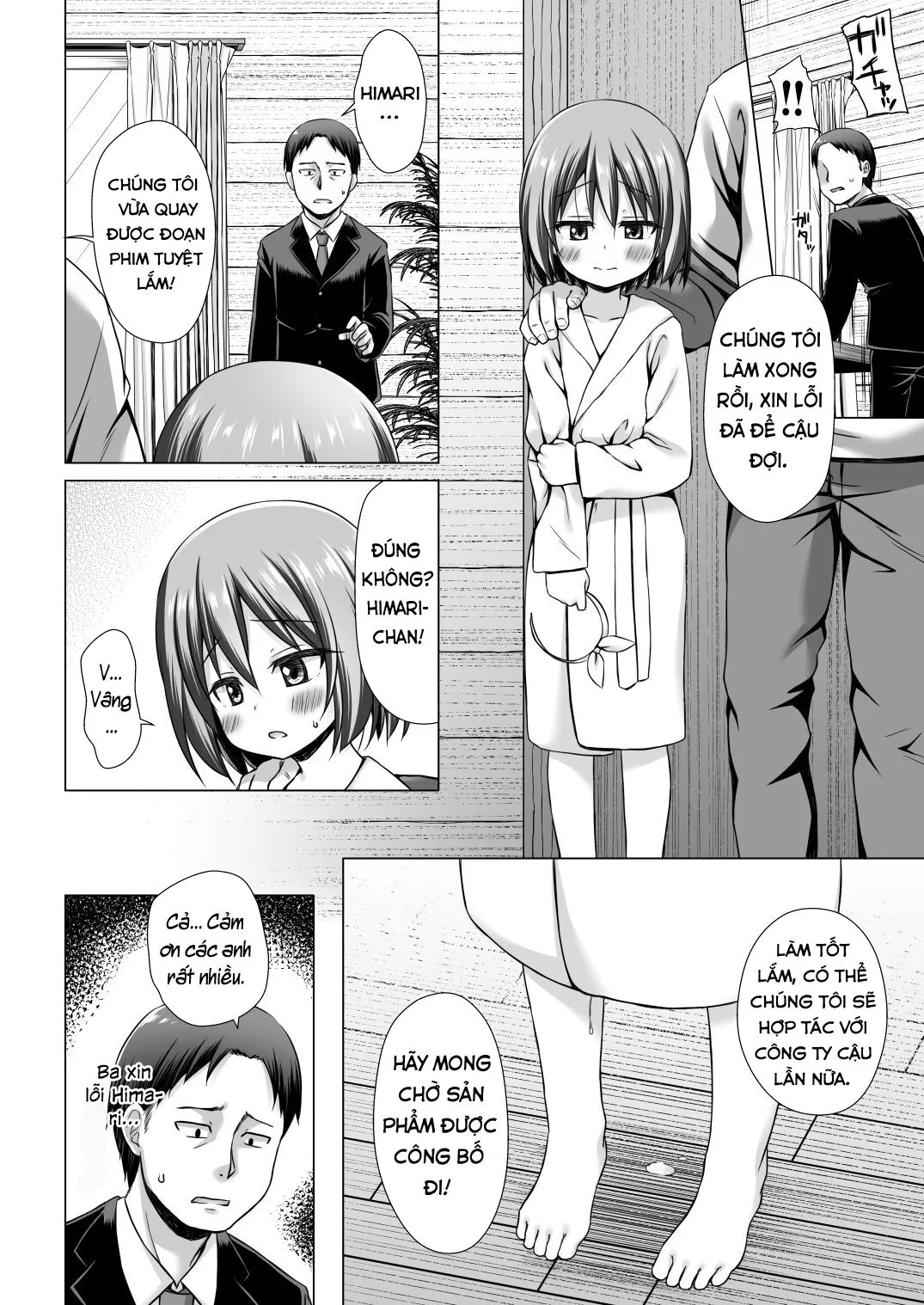 HentaiVN.net - Ảnh 20 - Ông bố khốn nạn lừa bé loli đóng sếch [Chiisana Tenshi no Oshigoto wa] - Chap 1