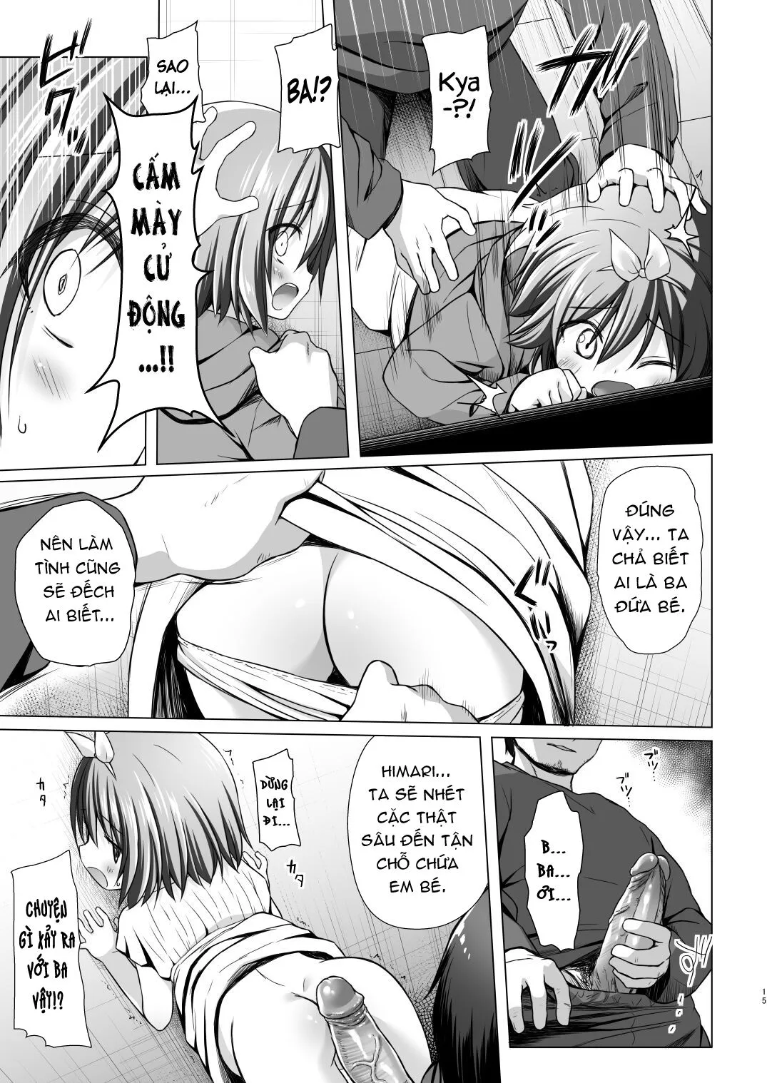 HentaiVN.net - Ảnh 15 - Ông bố khốn nạn lừa bé loli đóng sếch [Chiisana Tenshi no Oshigoto wa] - Chap 4