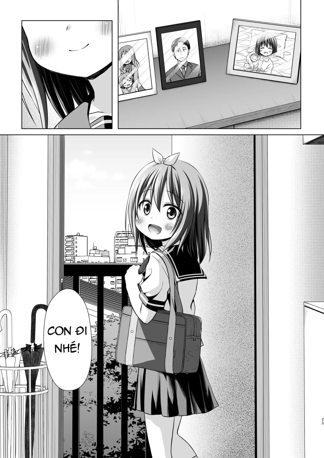HentaiVN.net - Ảnh 25 - Ông bố khốn nạn lừa bé loli đóng sếch [Chiisana Tenshi no Oshigoto wa] - Chap 4