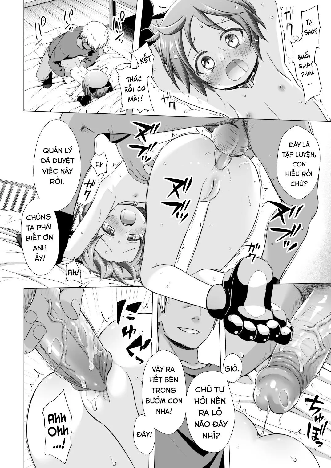 HentaiVN.net - Ảnh 22 - Ông bố khốn nạn lừa bé loli đóng sếch [Chiisana Tenshi no Oshigoto wa] - Chap 2