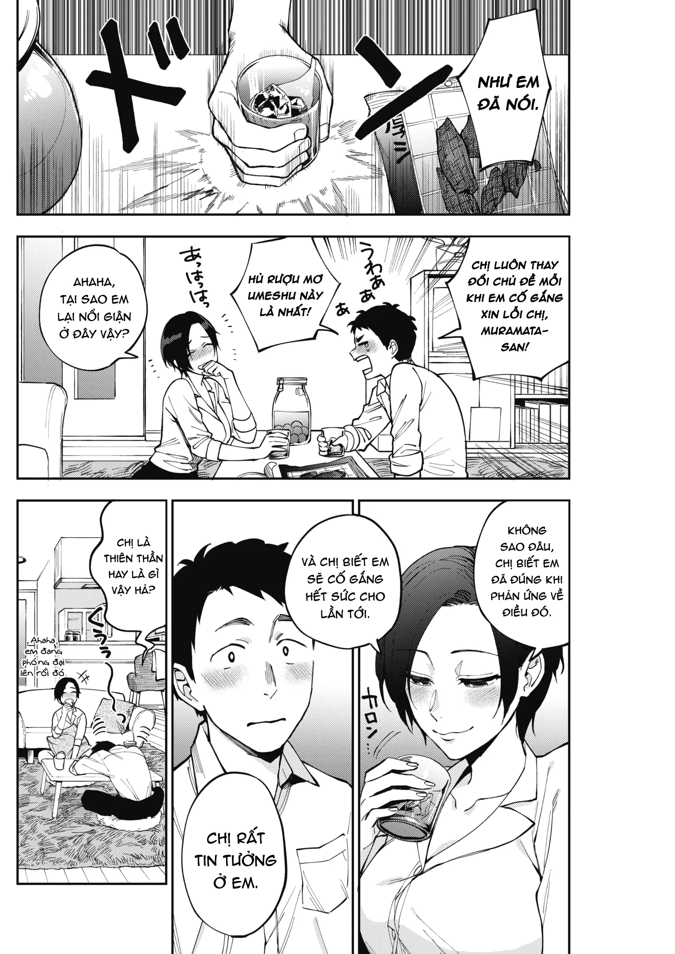 HentaiVN.net - Ảnh 5 - Muramata-san no Himitsu - Chap 1