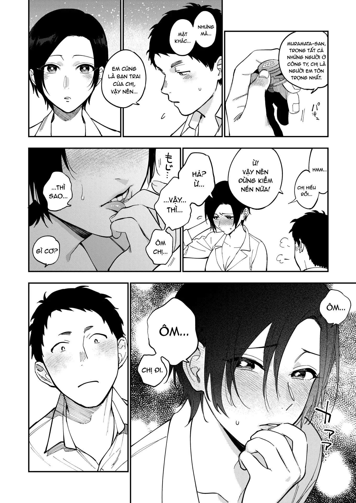 HentaiVN.net - Ảnh 5 - Muramata-san no Himitsu - Chap 3