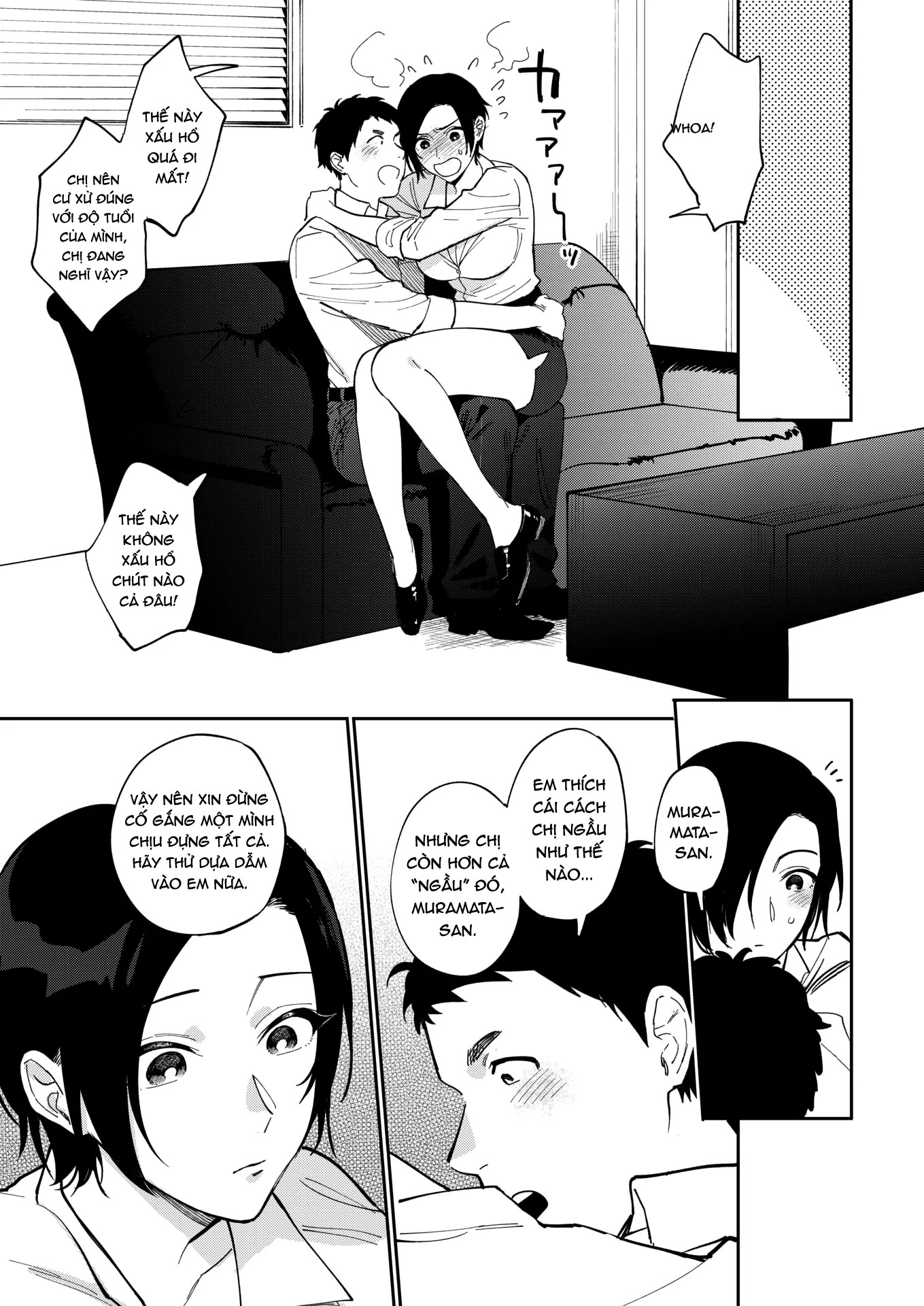 HentaiVN.net - Ảnh 6 - Muramata-san no Himitsu - Chap 3