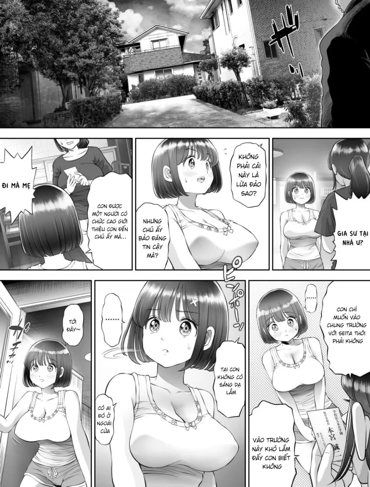 HentaiVN.net - Ảnh 18 - Watashi wa Maiban Guro Chin Katei Kyoushi ni... Tanetsuke Saretemasu - Chap 0