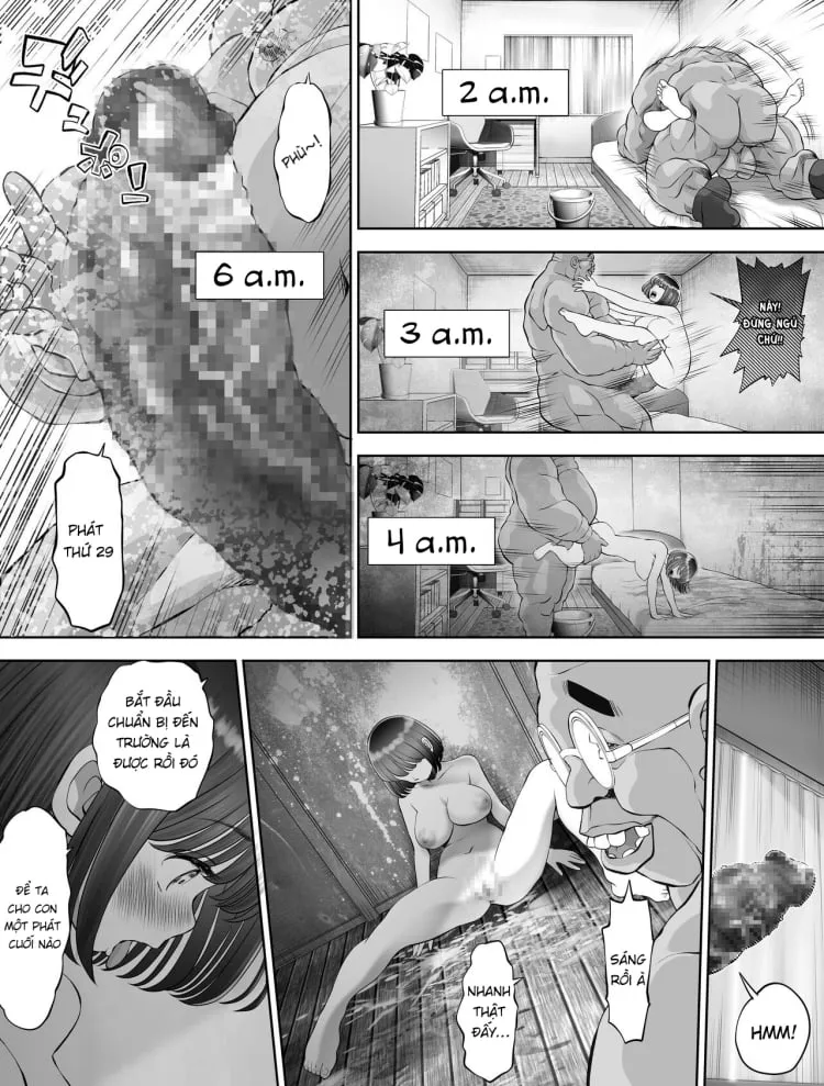 HentaiVN.net - Ảnh 85 - Watashi wa Maiban Guro Chin Katei Kyoushi ni... Tanetsuke Saretemasu - Chap 0