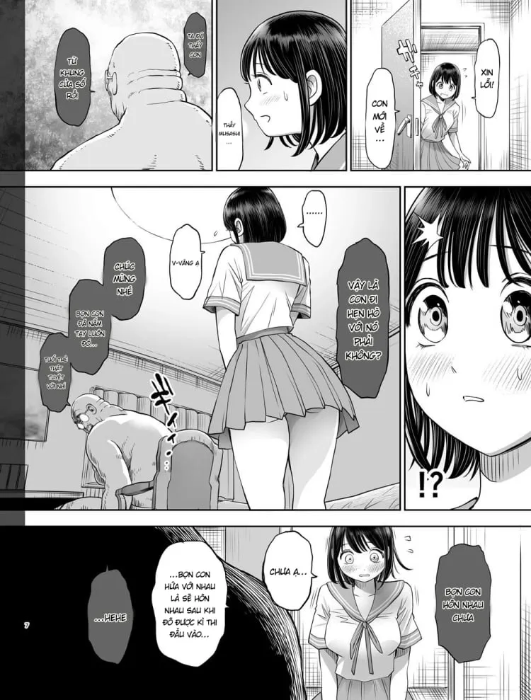 HentaiVN.net - Ảnh 7 - Watashi wa Maiban Guro Chin Katei Kyoushi ni... Tanetsuke Saretemasu - Chap 1