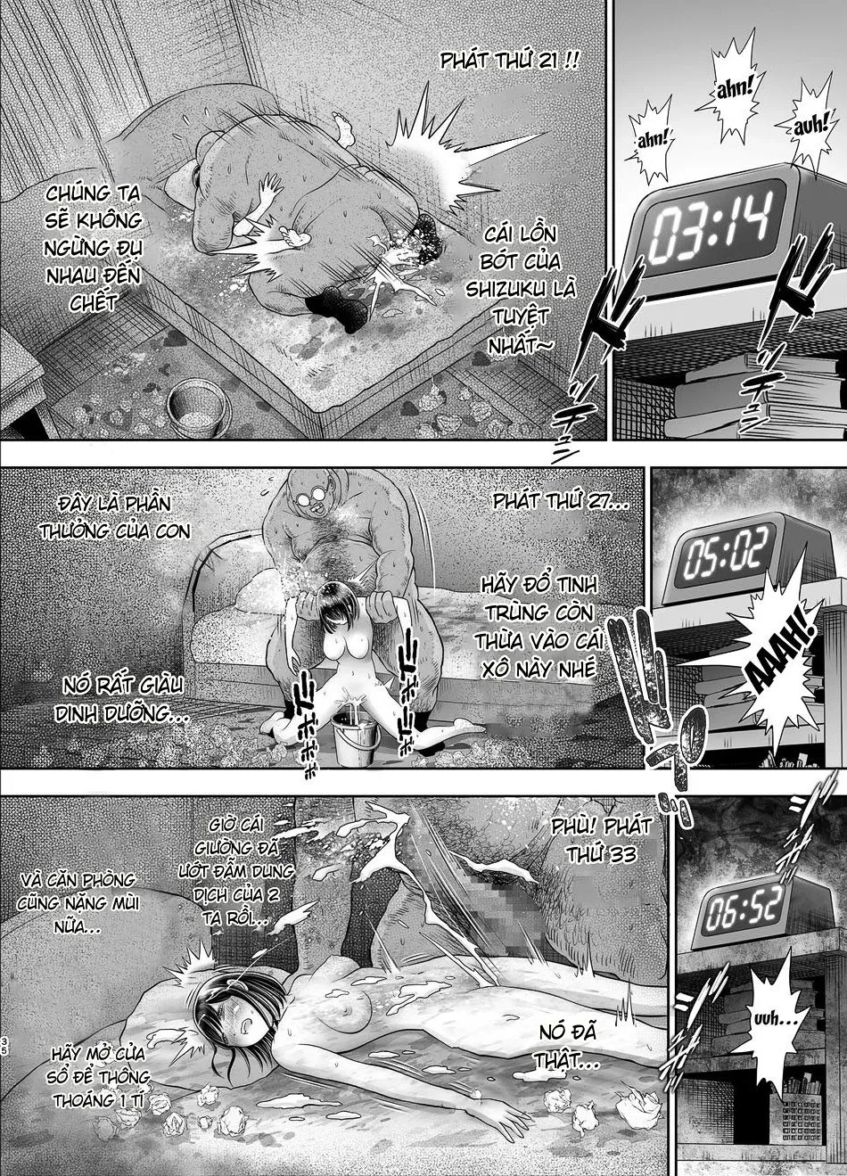 HentaiVN.net - Ảnh 35 - Watashi wa Maiban Guro Chin Katei Kyoushi ni... Tanetsuke Saretemasu - Chap 1