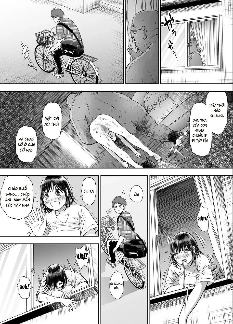 HentaiVN.net - Ảnh 36 - Watashi wa Maiban Guro Chin Katei Kyoushi ni... Tanetsuke Saretemasu - Chap 1