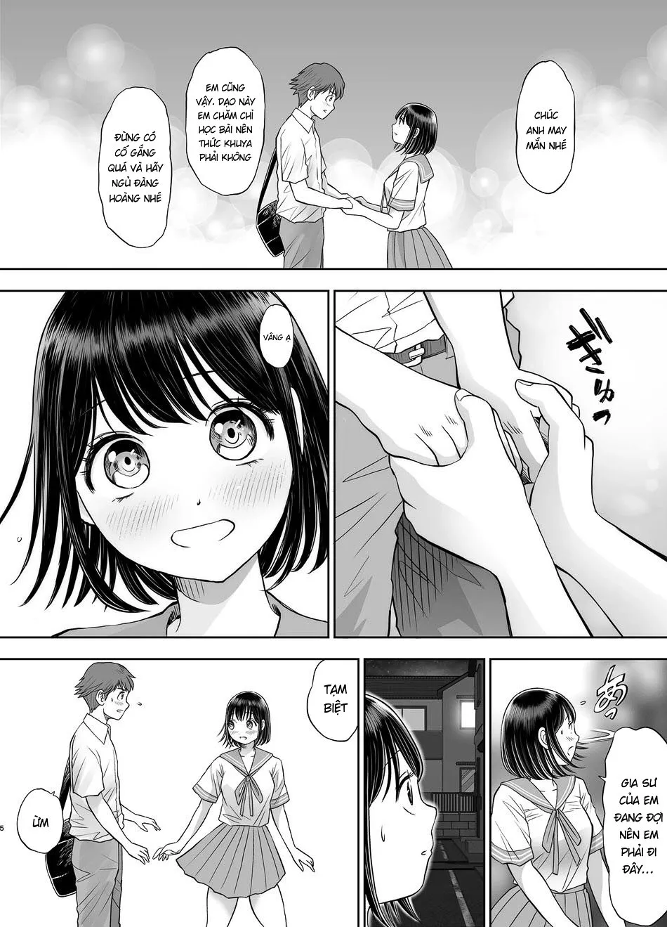 HentaiVN.net - Ảnh 5 - Watashi wa Maiban Guro Chin Katei Kyoushi ni... Tanetsuke Saretemasu - Chap 1