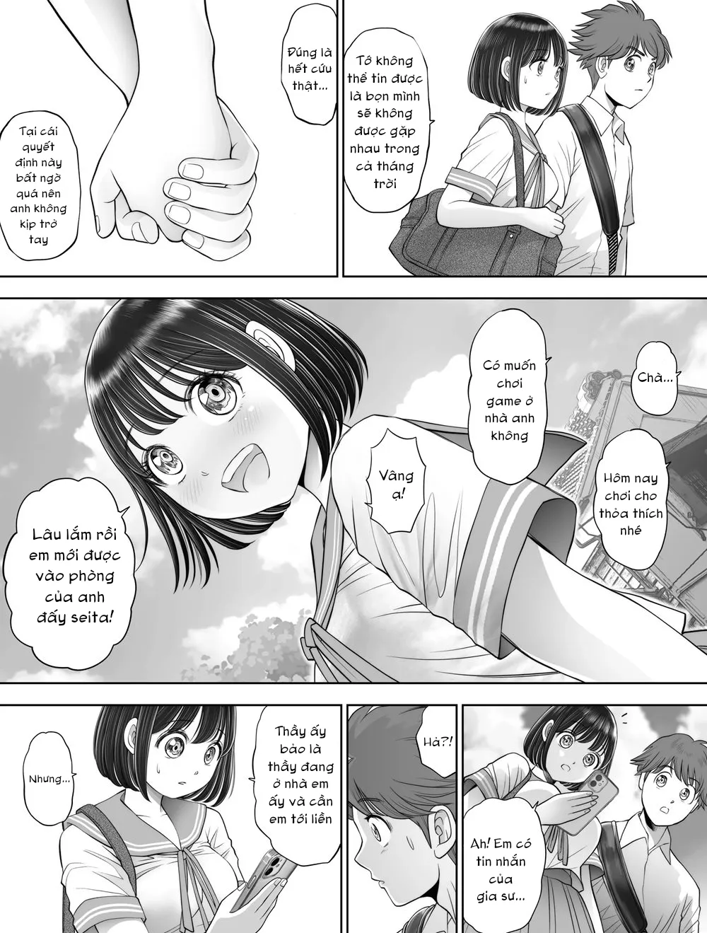 HentaiVN.net - Ảnh 3 - Watashi wa Maiban Guro Chin Katei Kyoushi ni... Tanetsuke Saretemasu - Chap 2