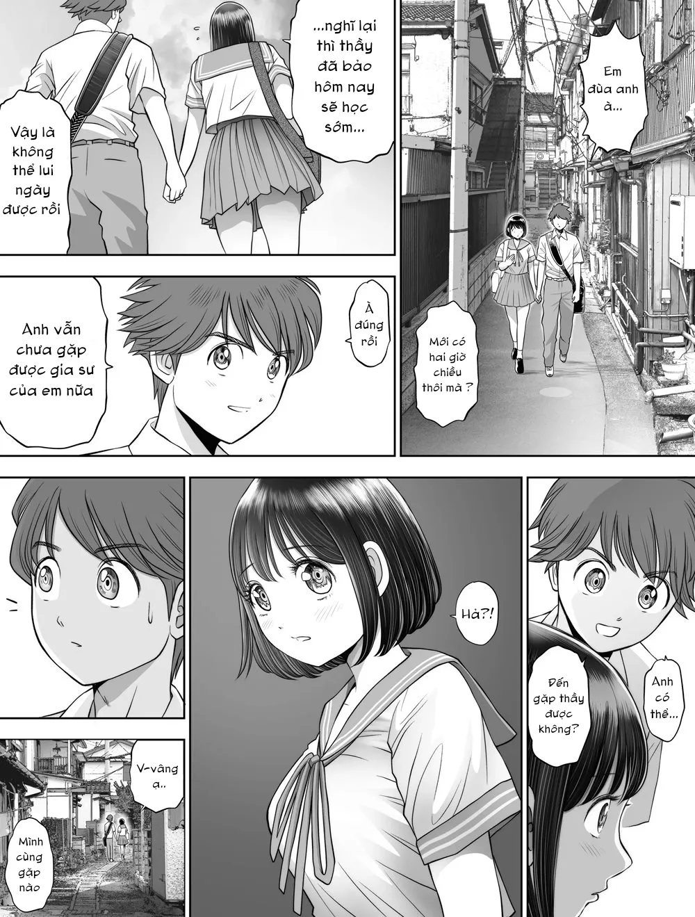 HentaiVN.net - Ảnh 4 - Watashi wa Maiban Guro Chin Katei Kyoushi ni... Tanetsuke Saretemasu - Chap 2