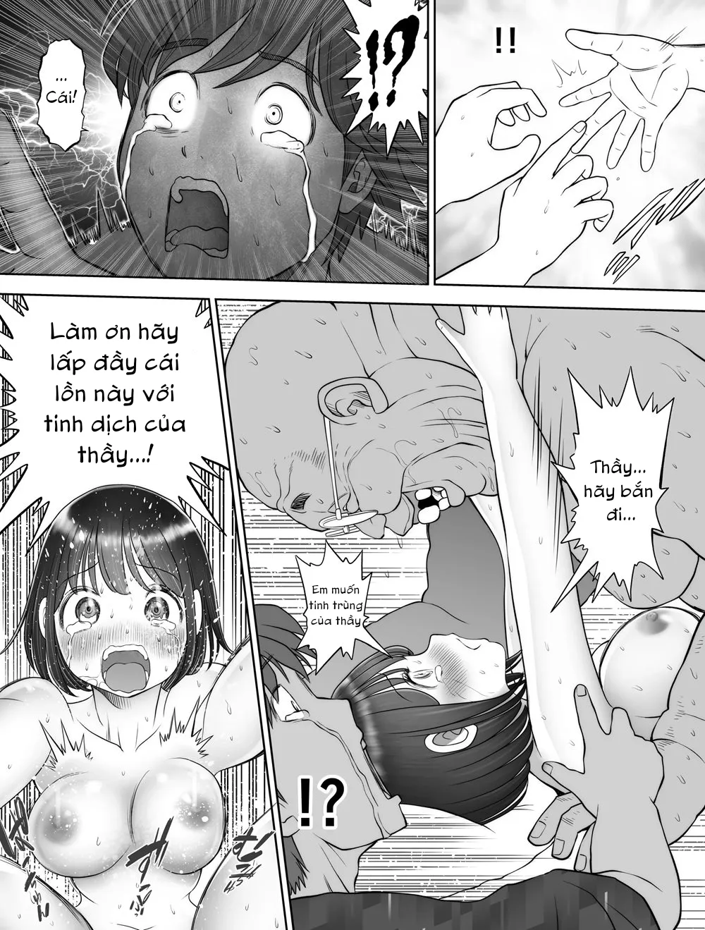 HentaiVN.net - Ảnh 66 - Watashi wa Maiban Guro Chin Katei Kyoushi ni... Tanetsuke Saretemasu - Chap 2