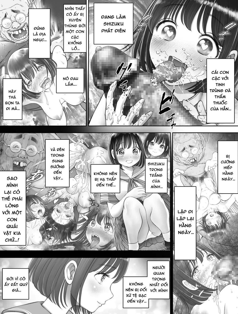 HentaiVN.net - Ảnh 18 - Watashi wa Maiban Guro Chin Katei Kyoushi ni... Tanetsuke Saretemasu - Chap 3 : End