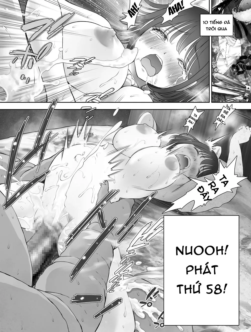HentaiVN.net - Ảnh 40 - Watashi wa Maiban Guro Chin Katei Kyoushi ni... Tanetsuke Saretemasu - Chap 3 : End