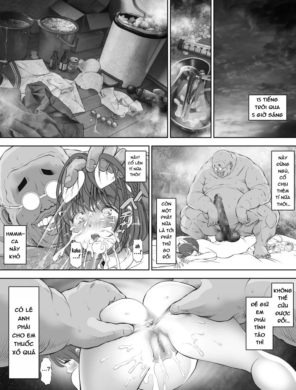 HentaiVN.net - Ảnh 43 - Watashi wa Maiban Guro Chin Katei Kyoushi ni... Tanetsuke Saretemasu - Chap 3 : End