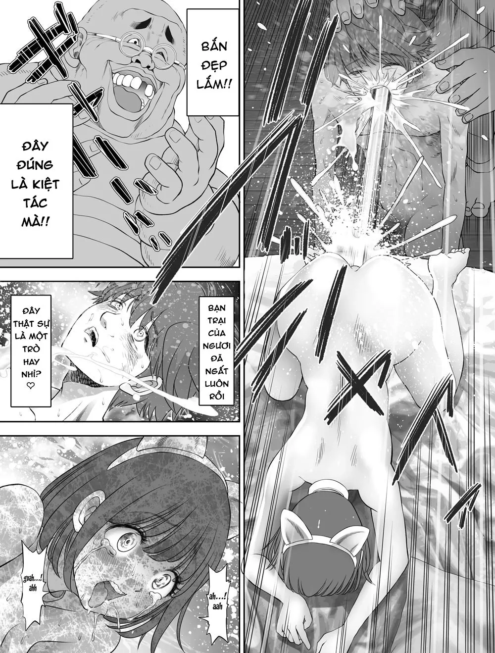 HentaiVN.net - Ảnh 51 - Watashi wa Maiban Guro Chin Katei Kyoushi ni... Tanetsuke Saretemasu - Chap 3 : End
