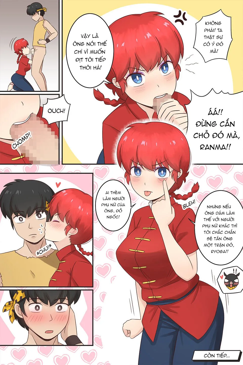 HentaiVN.net - Ảnh 9 - Từ đối thủ cho đến thành người yêu. [Rivals to Lovers] - Chap 1