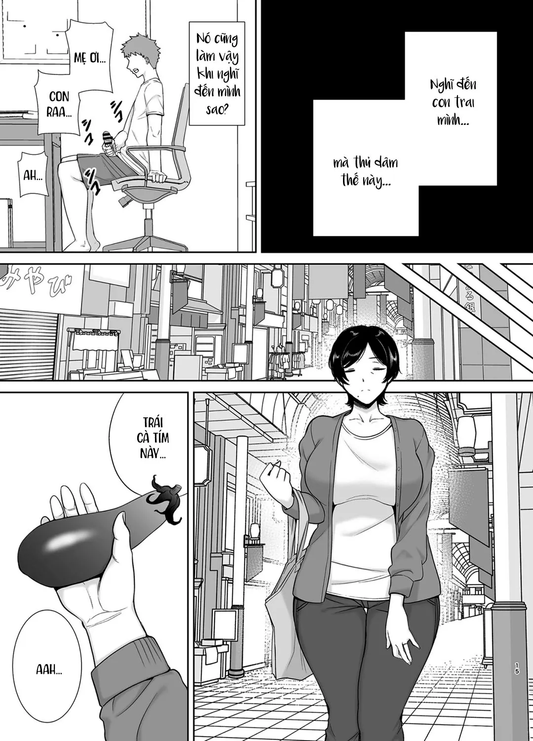 HentaiVN.net - Ảnh 15 - Mẹ cũng là phụ nữ [Kaa-san Datte Onna Nandayo!; Mothers Are Women Too!] - Chap 1