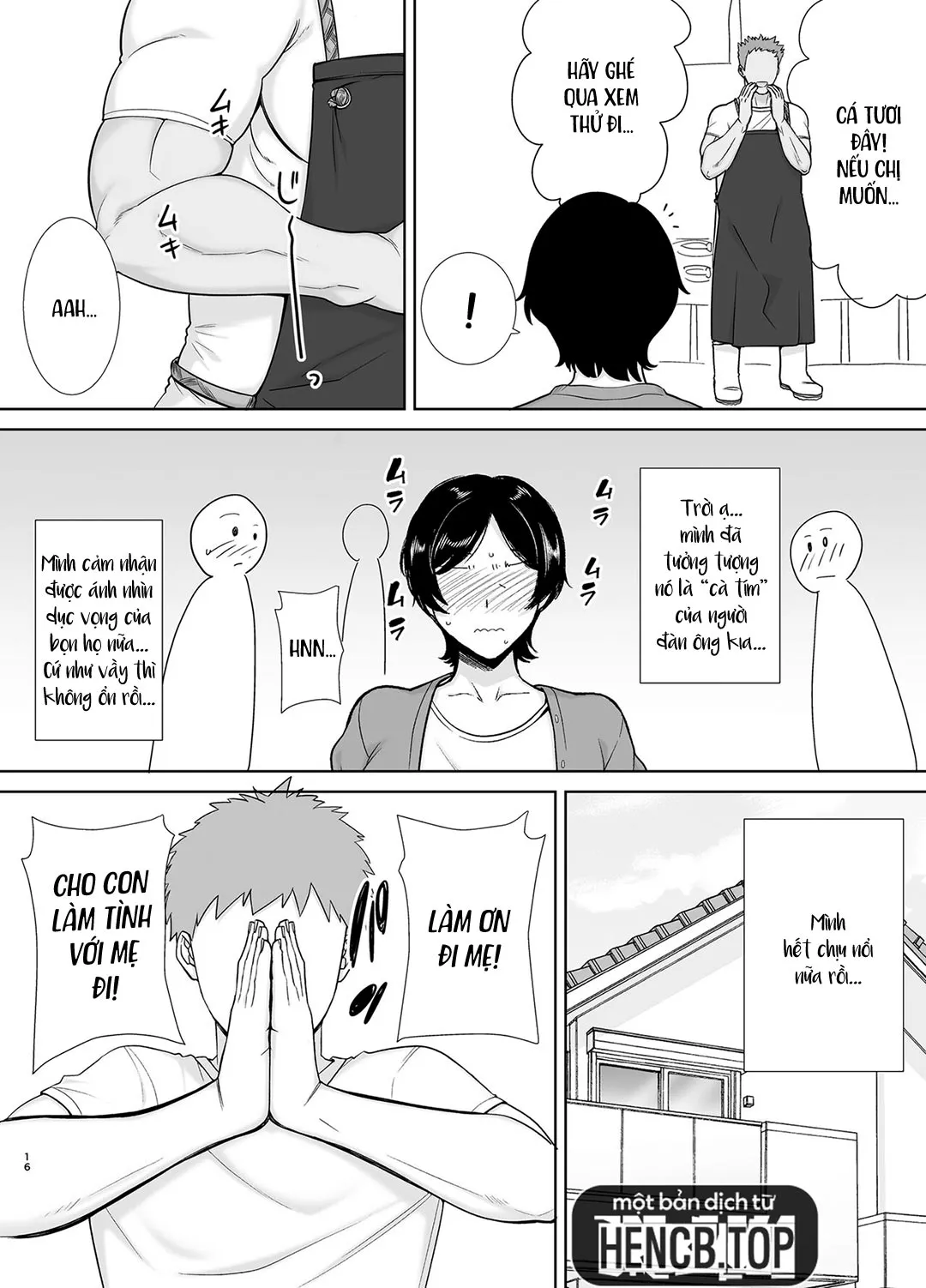 HentaiVN.net - Ảnh 16 - Mẹ cũng là phụ nữ [Kaa-san Datte Onna Nandayo!; Mothers Are Women Too!] - Chap 1