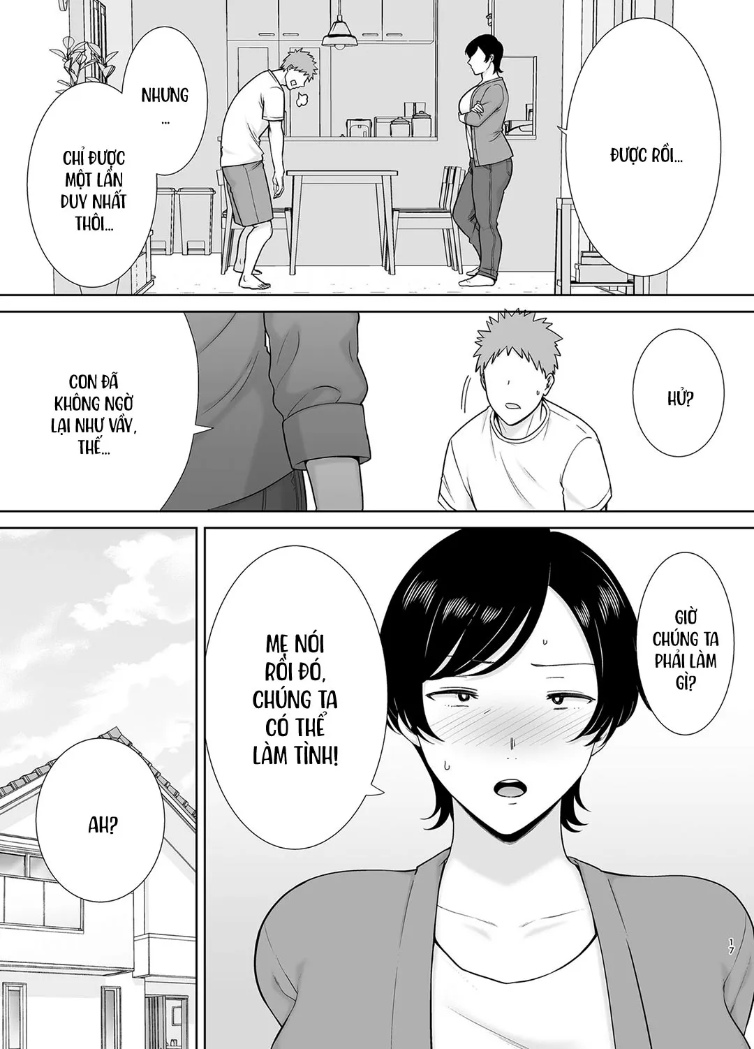 HentaiVN.net - Ảnh 17 - Mẹ cũng là phụ nữ [Kaa-san Datte Onna Nandayo!; Mothers Are Women Too!] - Chap 1