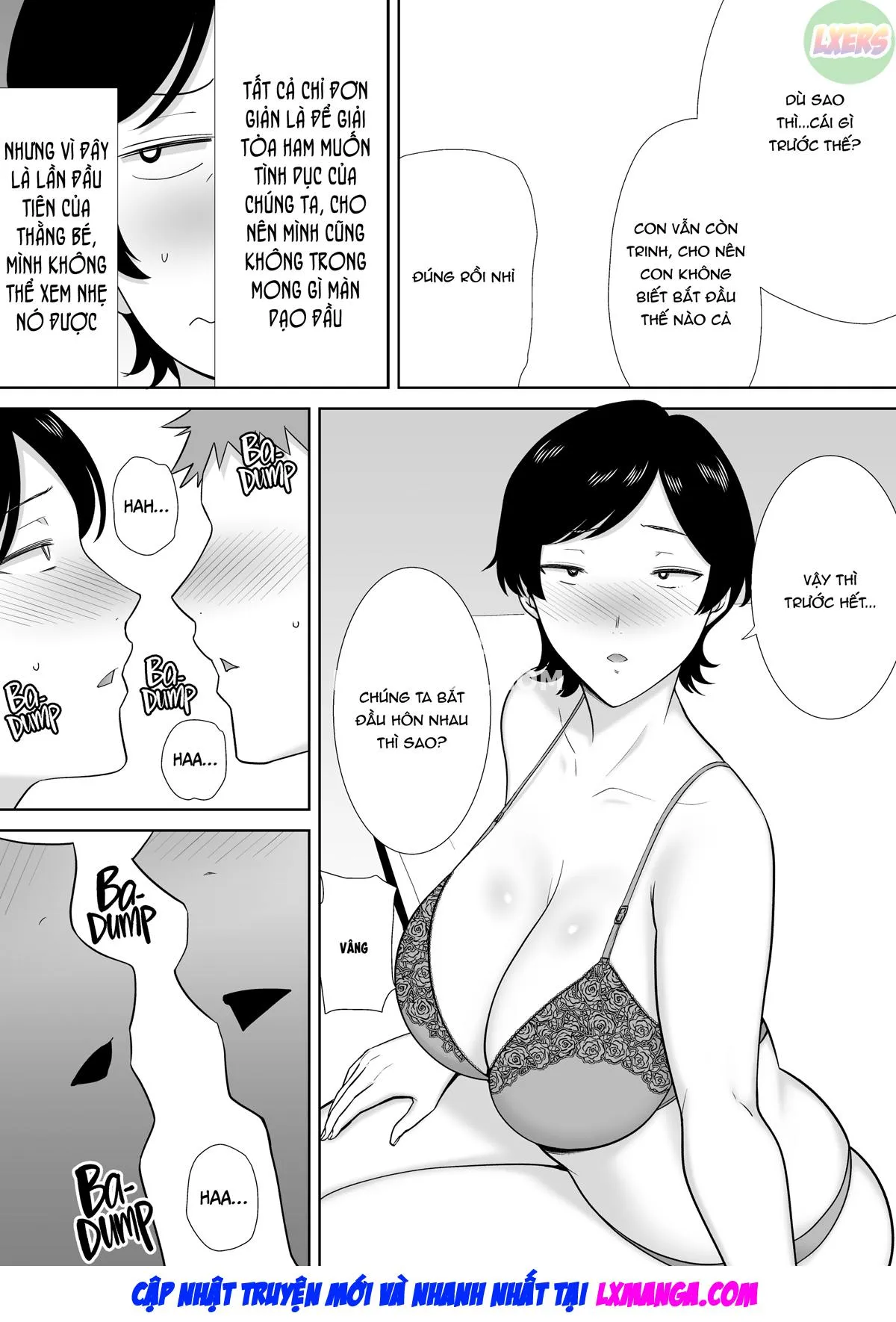 HentaiVN.net - Ảnh 22 - Mẹ cũng là phụ nữ [Kaa-san Datte Onna Nandayo!; Mothers Are Women Too!] - Chap 1 - Không che