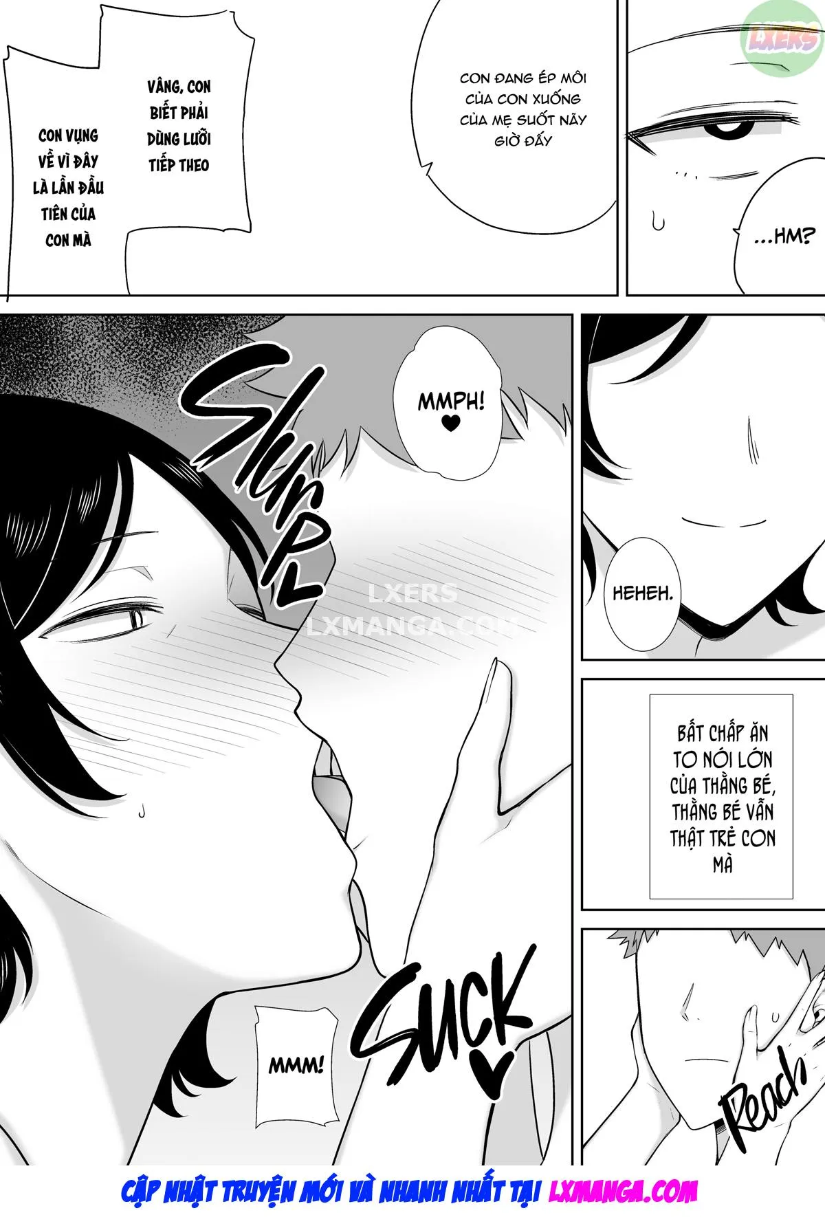 HentaiVN.net - Ảnh 24 - Mẹ cũng là phụ nữ [Kaa-san Datte Onna Nandayo!; Mothers Are Women Too!] - Chap 1 - Không che