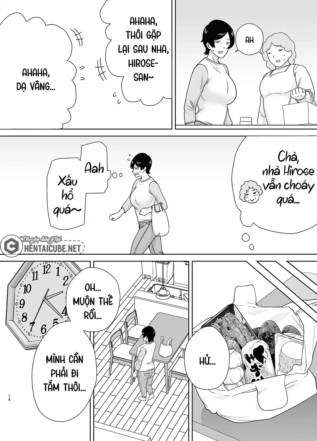 HentaiVN.net - Ảnh 14 - Mẹ cũng là phụ nữ [Kaa-san Datte Onna Nandayo!; Mothers Are Women Too!] - Chap 2