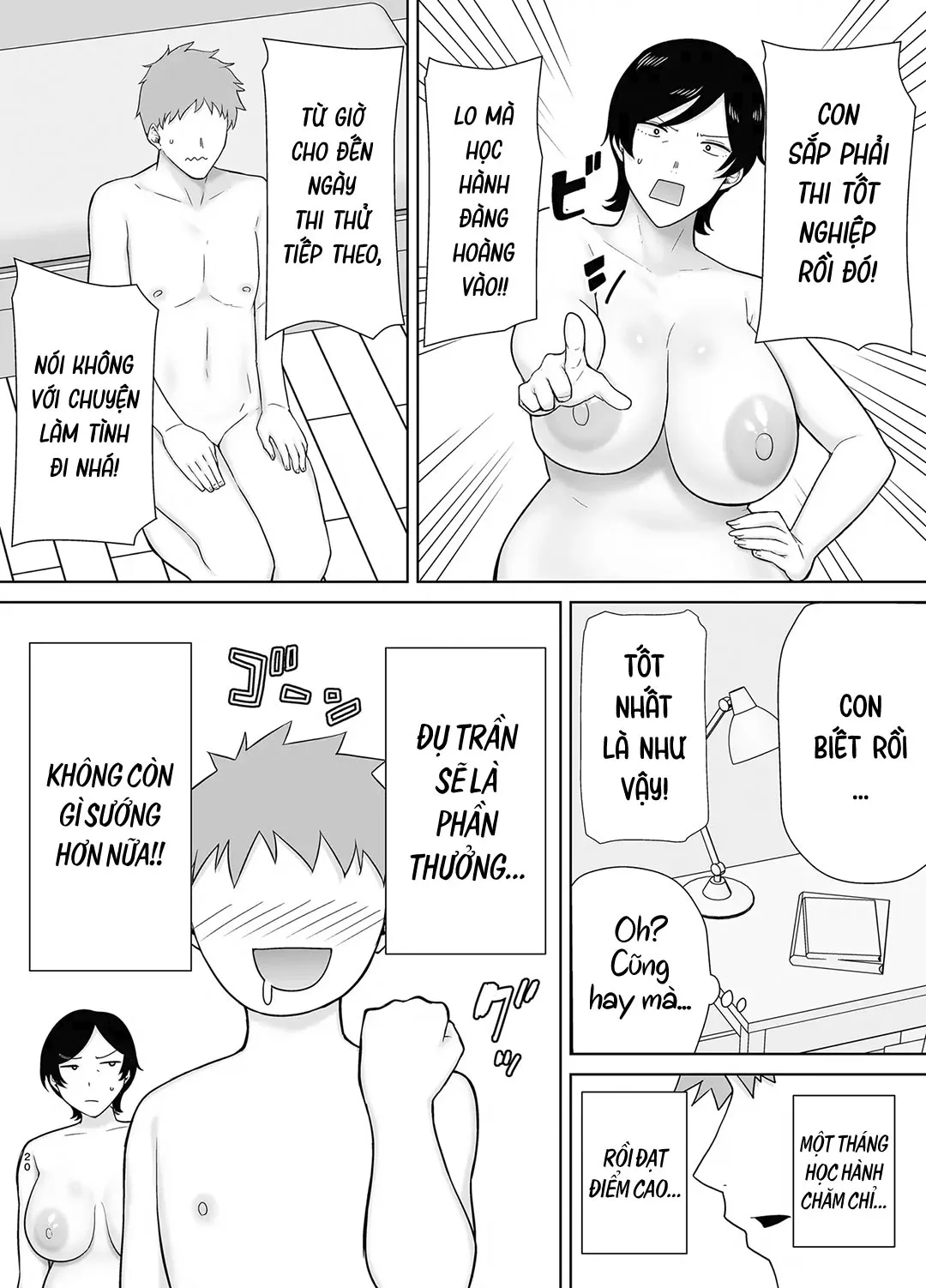 HentaiVN.net - Ảnh 20 - Mẹ cũng là phụ nữ [Kaa-san Datte Onna Nandayo!; Mothers Are Women Too!] - Chap 2