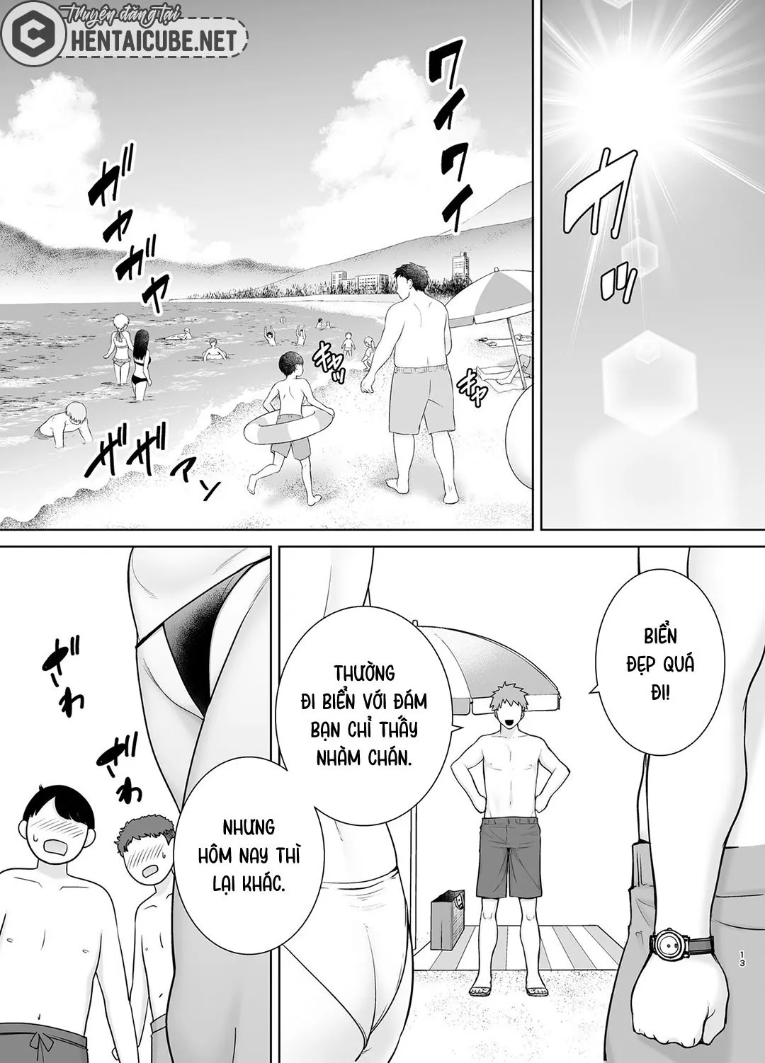 HentaiVN.net - Ảnh 13 - Mẹ cũng là phụ nữ [Kaa-san Datte Onna Nandayo!; Mothers Are Women Too!] - Chap 3 - Có che