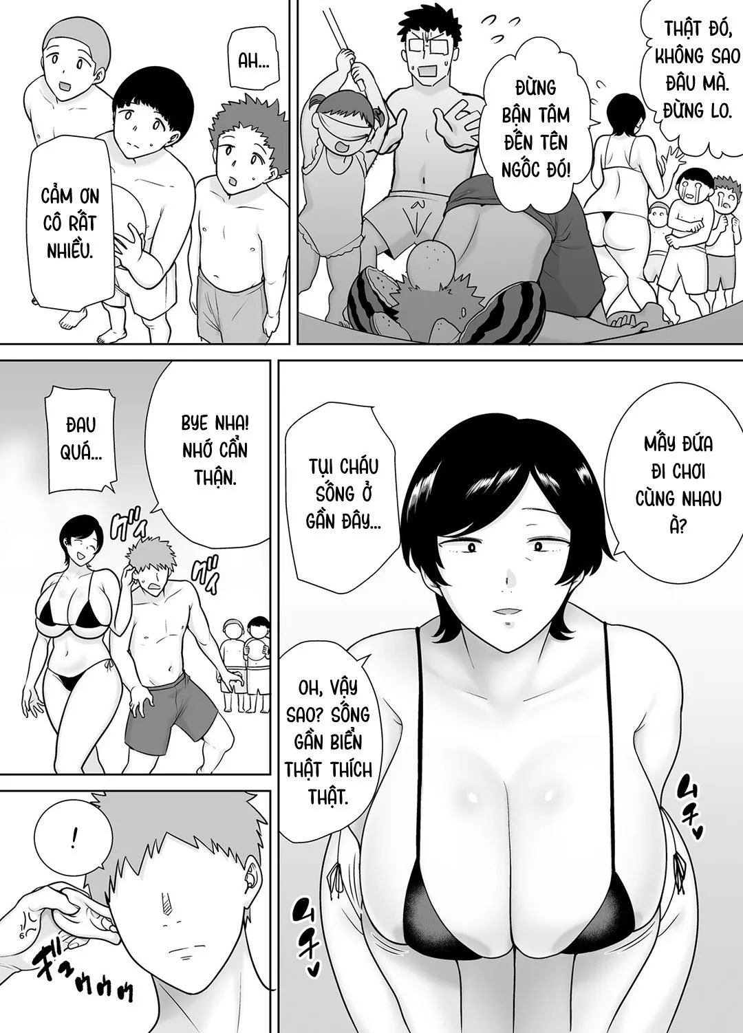 HentaiVN.net - Ảnh 16 - Mẹ cũng là phụ nữ [Kaa-san Datte Onna Nandayo!; Mothers Are Women Too!] - Chap 3 - Có che