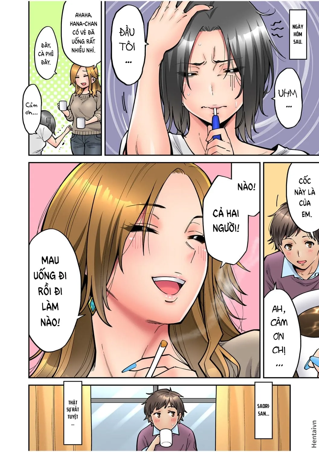HentaiVN.net - Ảnh 26 - Làm tình với vị sếp say xỉn mà tôi ngưỡng mộ! [憧れの女上司と泥酔セックス!] - Chap 2: Phó biên tập Saori Tsugami