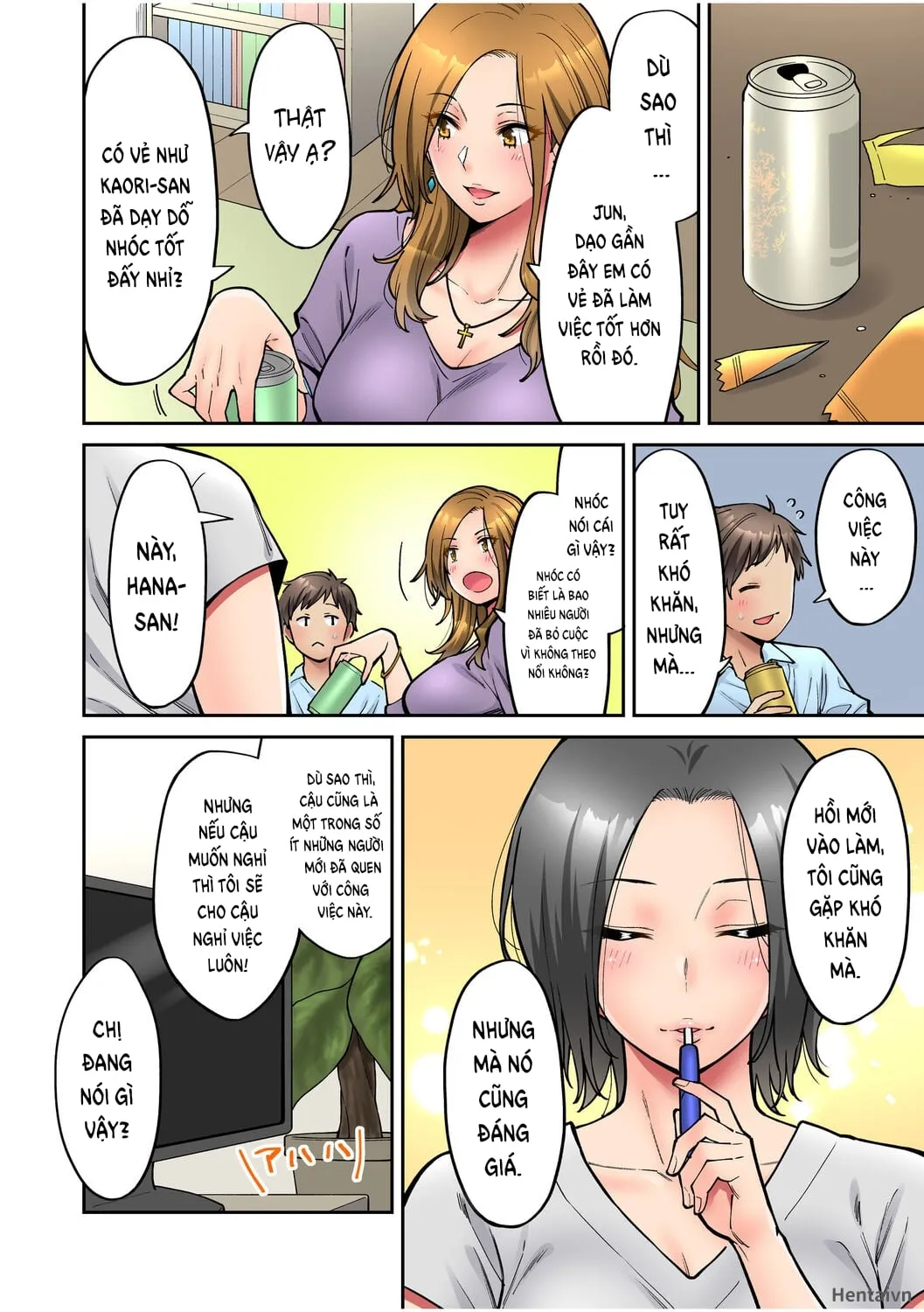 HentaiVN.net - Ảnh 6 - Làm tình với vị sếp say xỉn mà tôi ngưỡng mộ! [憧れの女上司と泥酔セックス!] - Chap 2: Phó biên tập Saori Tsugami