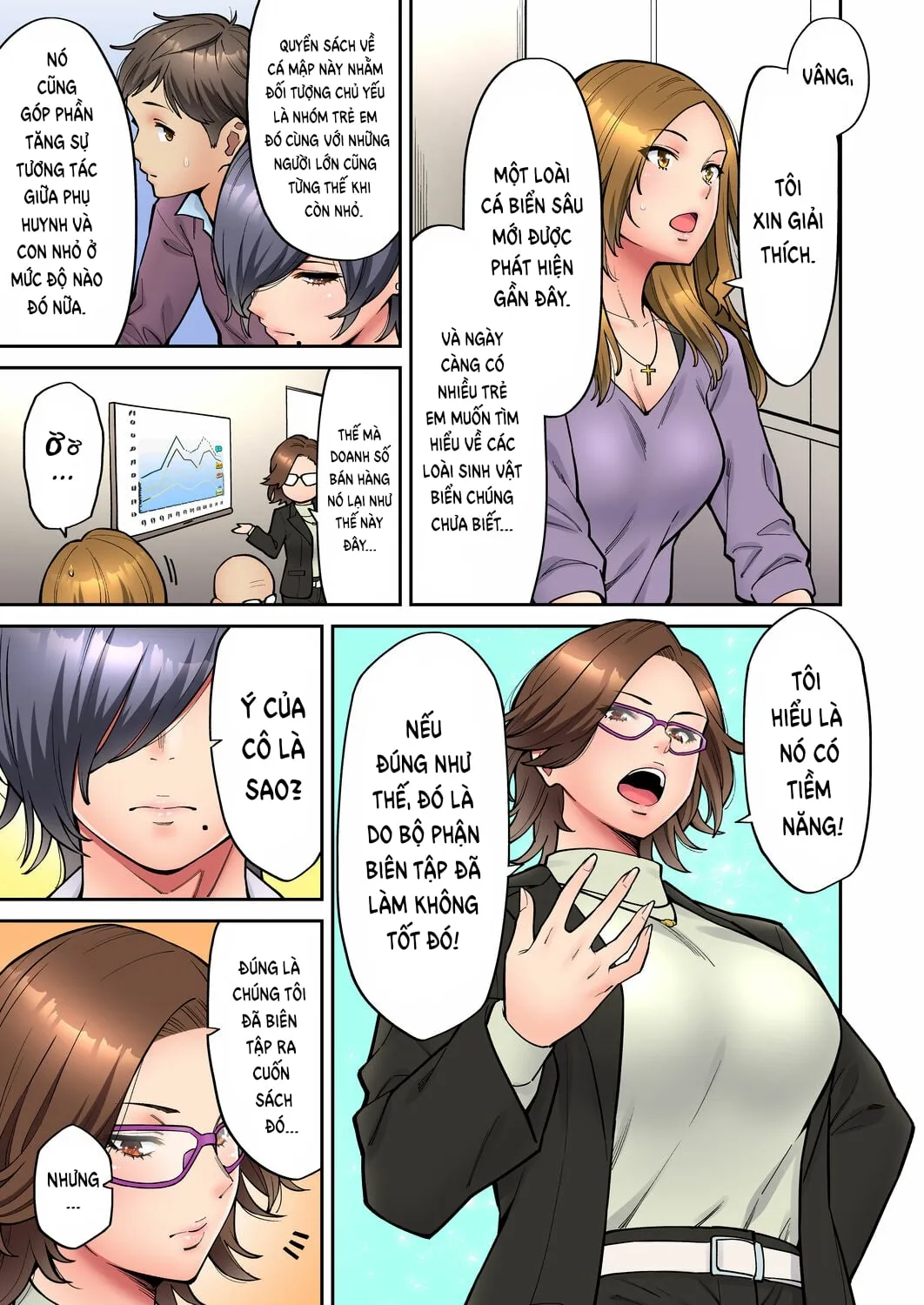 HentaiVN.net - Ảnh 6 - Làm tình với vị sếp say xỉn mà tôi ngưỡng mộ! [憧れの女上司と泥酔セックス!] - Chap 4: Quá khứ của Kaoru