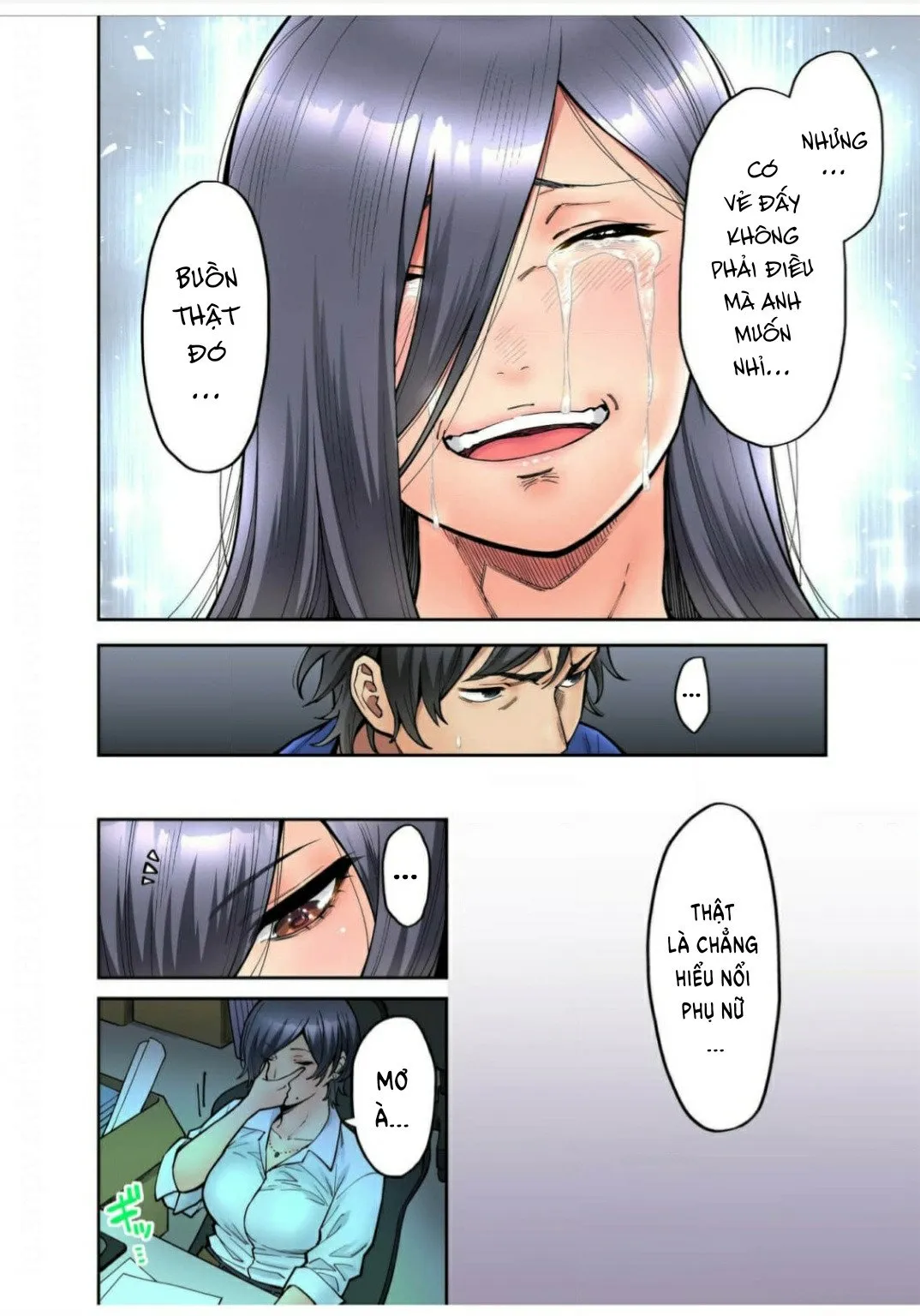 HentaiVN.net - Ảnh 30 - Làm tình với vị sếp say xỉn mà tôi ngưỡng mộ! [憧れの女上司と泥酔セックス!] - Chap 5: Quá khứ của Kaoru (Phần 2)