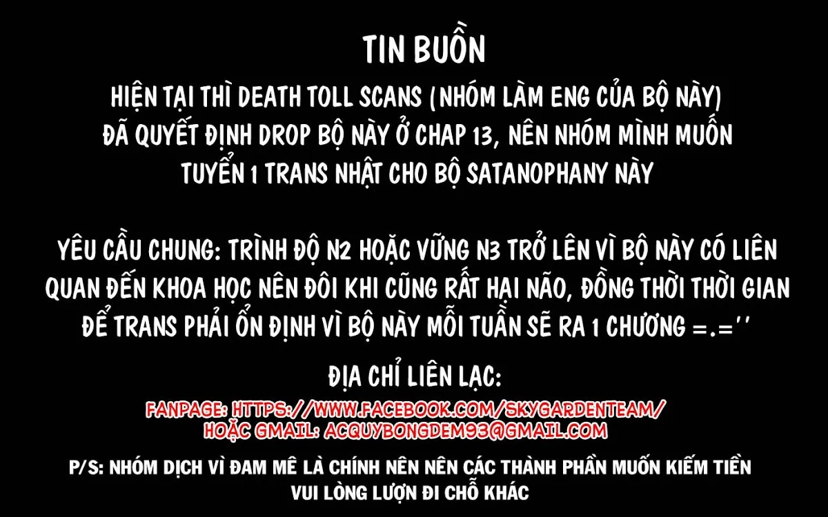 HentaiVN.net - Ảnh 3 - Satanophany - Chap 13