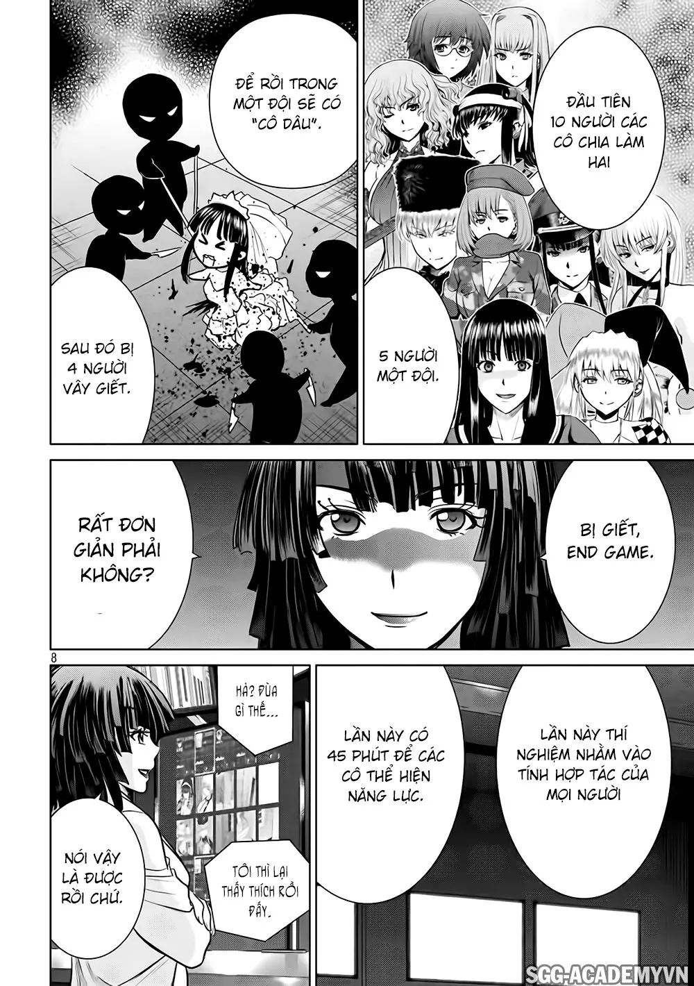 HentaiVN.net - Ảnh 10 - Satanophany - Chap 21: Cô dâu trắng và cô dâu đen