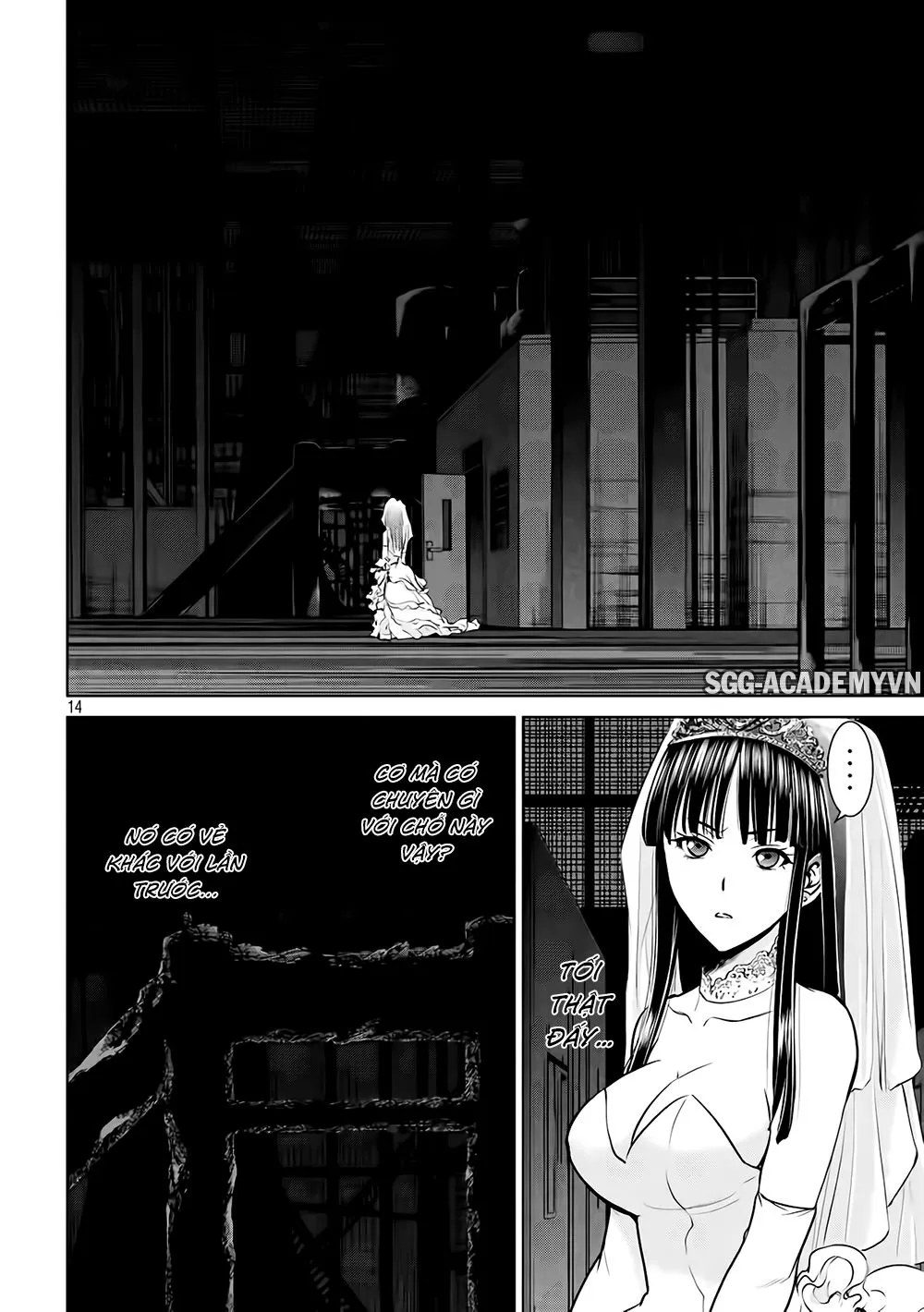 HentaiVN.net - Ảnh 15 - Satanophany - Chap 21: Cô dâu trắng và cô dâu đen