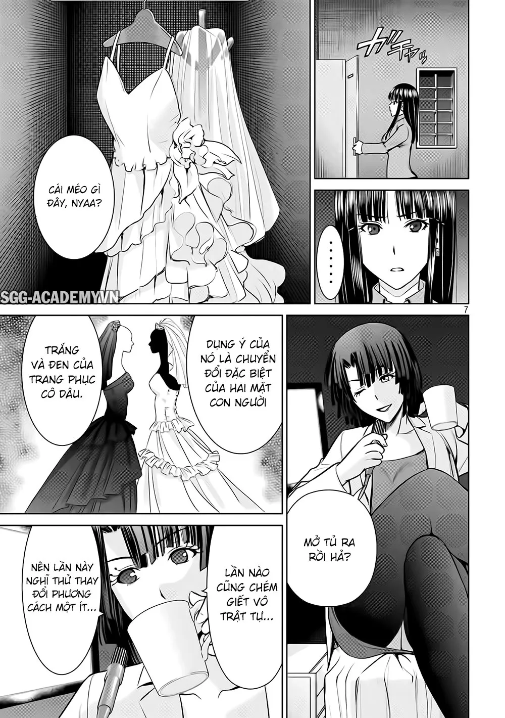 HentaiVN.net - Ảnh 9 - Satanophany - Chap 21: Cô dâu trắng và cô dâu đen