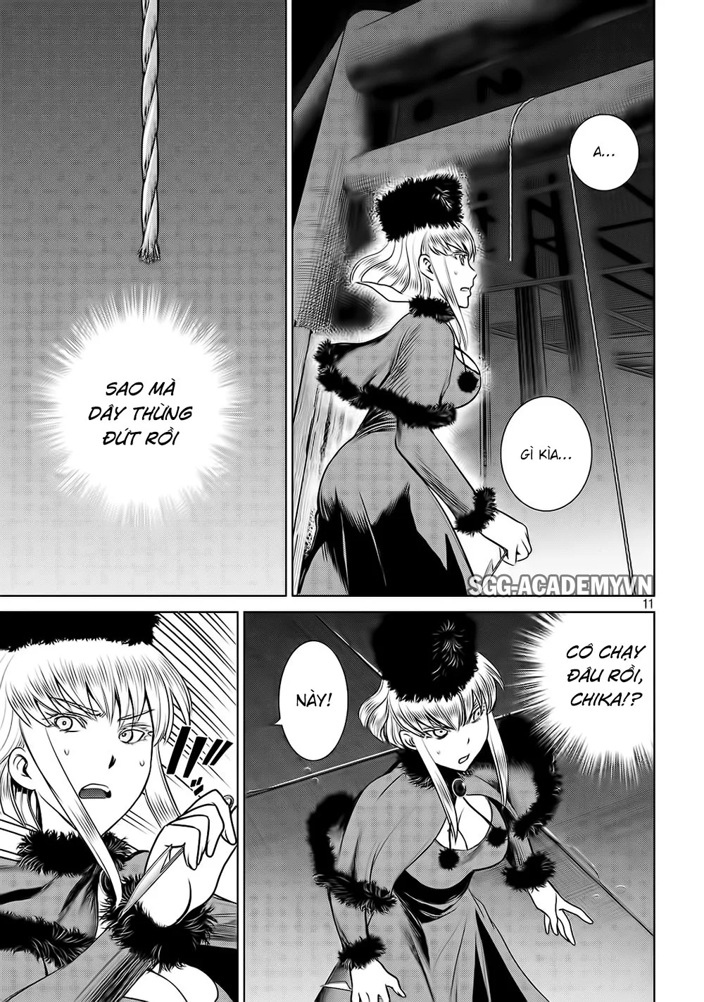 HentaiVN.net - Ảnh 14 - Satanophany - Chap 22: Lưỡi dao của sát thủ tình một đêm