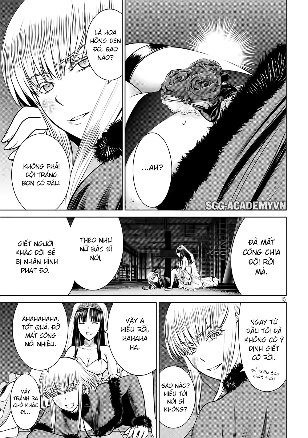 HentaiVN.net - Ảnh 18 - Satanophany - Chap 22: Lưỡi dao của sát thủ tình một đêm
