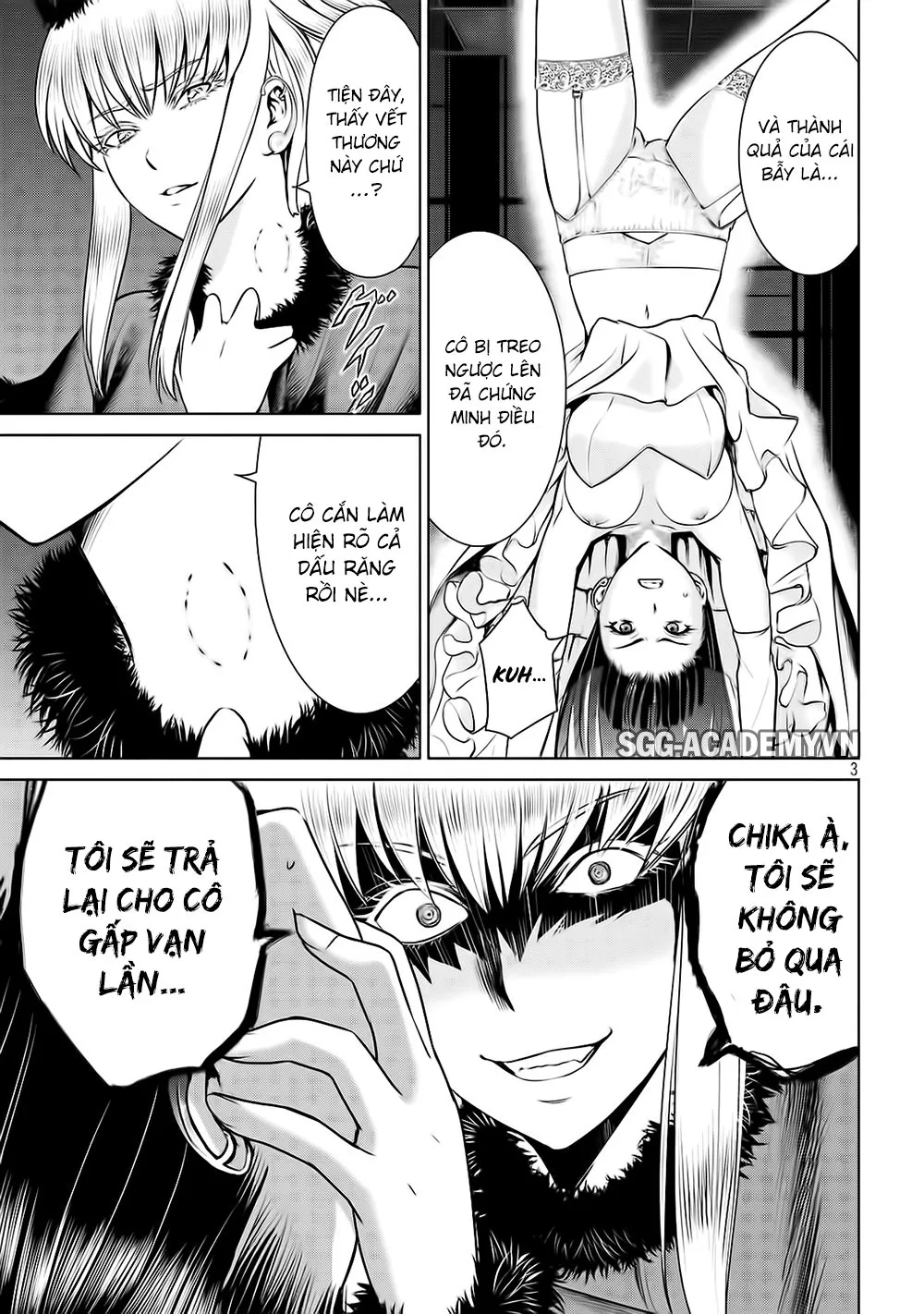 HentaiVN.net - Ảnh 6 - Satanophany - Chap 22: Lưỡi dao của sát thủ tình một đêm