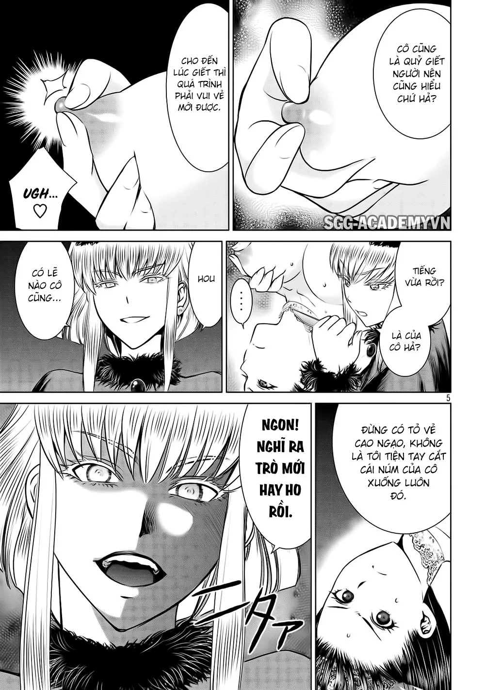 HentaiVN.net - Ảnh 8 - Satanophany - Chap 22: Lưỡi dao của sát thủ tình một đêm