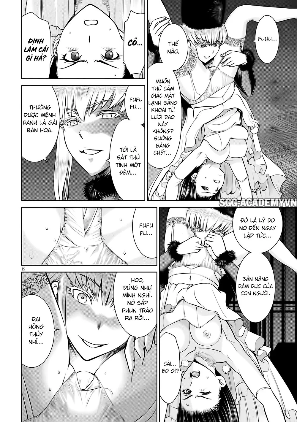 HentaiVN.net - Ảnh 9 - Satanophany - Chap 22: Lưỡi dao của sát thủ tình một đêm