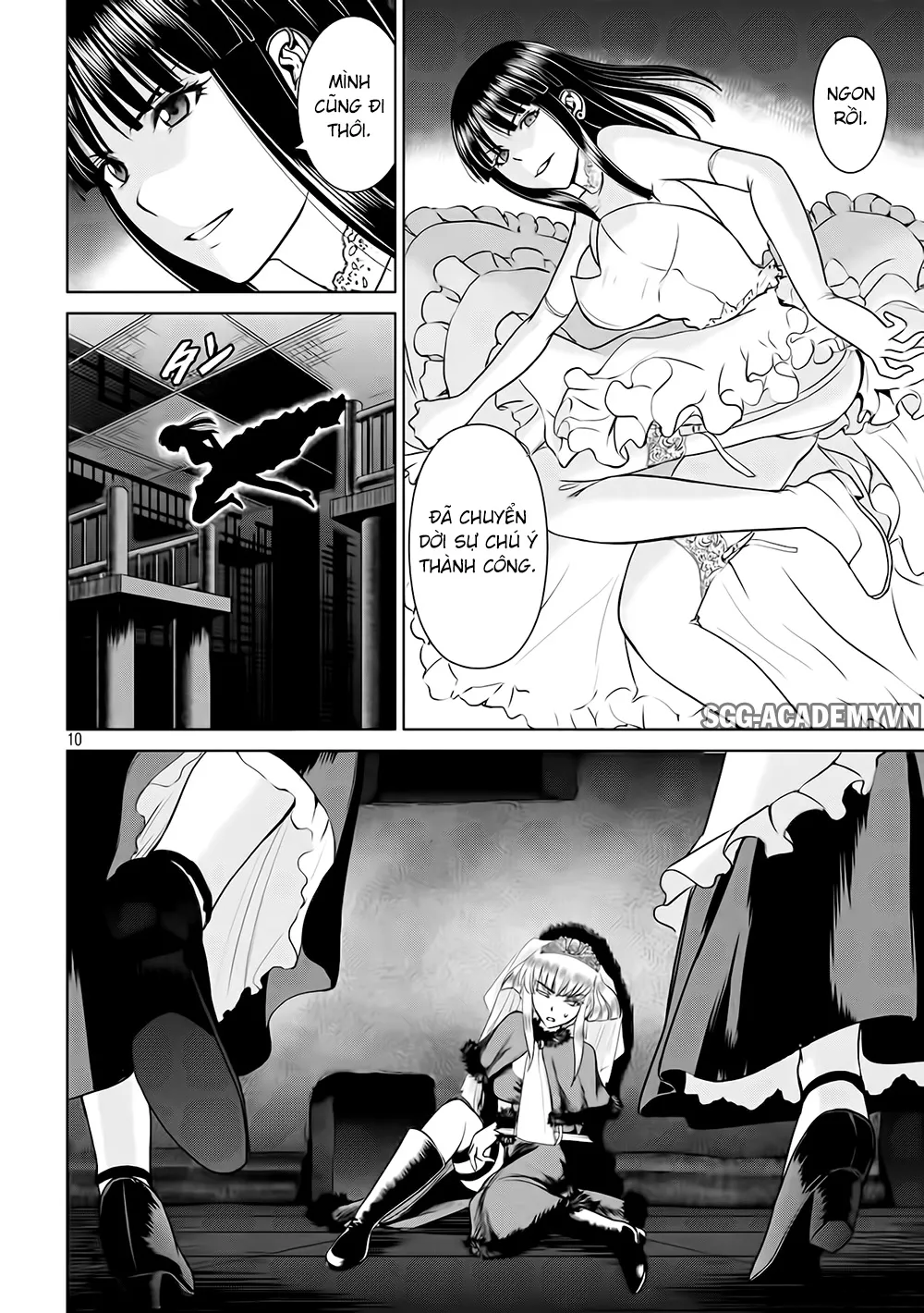 HentaiVN.net - Ảnh 13 - Satanophany - Chap 23: Cò súng nhắm đến của chị em sát thủ Doujima
