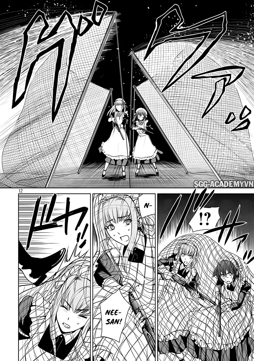 HentaiVN.net - Ảnh 15 - Satanophany - Chap 23: Cò súng nhắm đến của chị em sát thủ Doujima