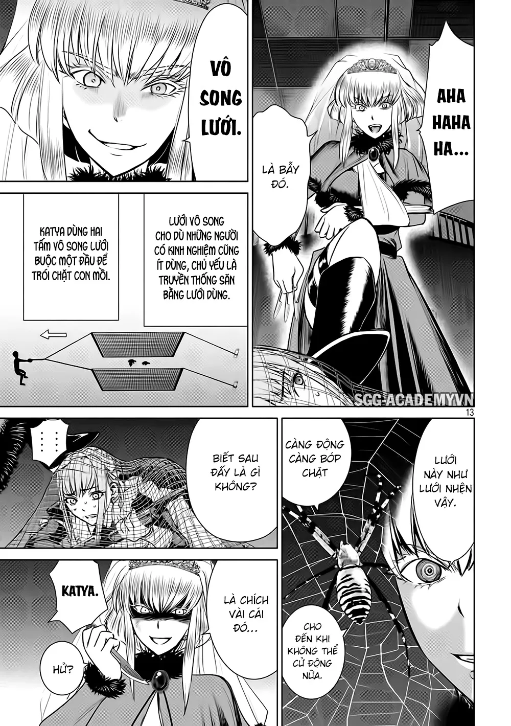 HentaiVN.net - Ảnh 16 - Satanophany - Chap 23: Cò súng nhắm đến của chị em sát thủ Doujima