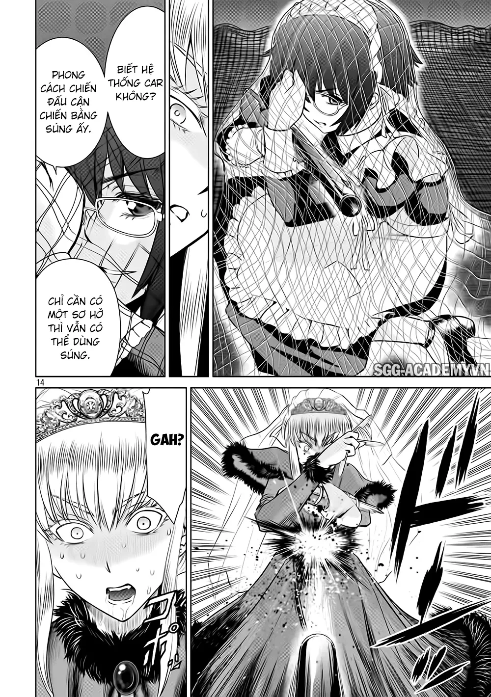 HentaiVN.net - Ảnh 17 - Satanophany - Chap 23: Cò súng nhắm đến của chị em sát thủ Doujima