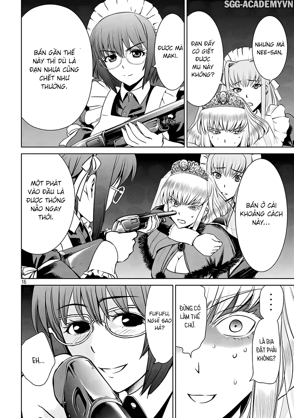 HentaiVN.net - Ảnh 19 - Satanophany - Chap 23: Cò súng nhắm đến của chị em sát thủ Doujima